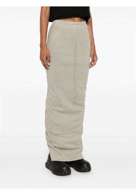 Grey Pull On Pillar maxi skirt Rick Owens Drkshdw - women RICK OWENS DRKSHDW | DS02D2332RIG08